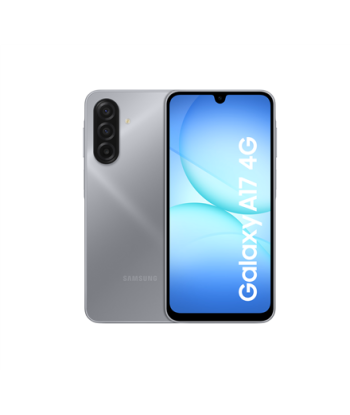 Samsung, Galaxy, A17 (A175), Grey, 6.7", Super AMOLED, 1080 x 2340 pixels, Mediatek, Helio G99, Internal RAM 4 GB, 128 GB