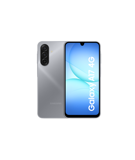 Samsung, Galaxy, A17 (A175), Grey, 6.7", Super AMOLED, 1080 x 2340 pixels, Mediatek, Helio G99, Internal RAM 4 GB, 128 GB