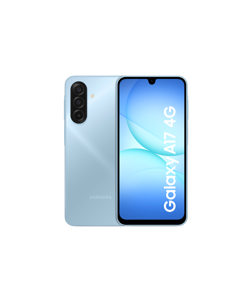 Samsung, Galaxy, A17, Blue, 6.7", Super AMOLED, 1080 x 2340 pixels, Mediatek, Helio G99, Internal RAM 4 GB, 128 GB, Dual SIM