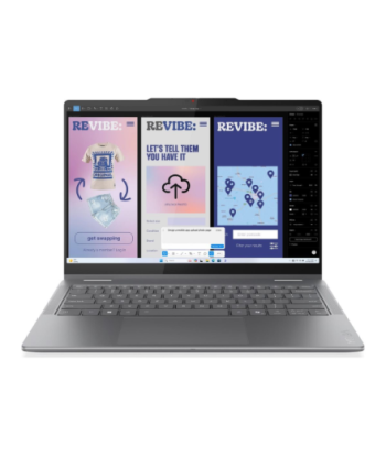 Lenovo Yoga 7 2-in-1 14ILL10 Intel, Luna Grey, 14", OLED, Touchscreen, WUXGA, 1920 x 1200 pixels, Glossy, Intel Core Ultra 5