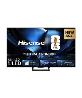 Hisense ULED MiniLED TV, 65U7SE, 65", Smart TV, VIDAA OS, UHD, Black