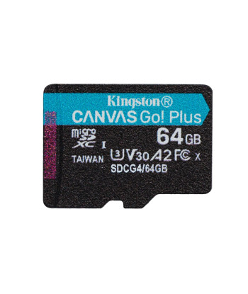 MEMORY MICRO SDXC 64GB UHS-I/1PACK SDCG4/64GBSP KINGSTON