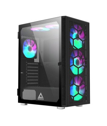 Case MONTECH X3 Glass MidiTower Not included Colour Black X3GLASS(B)