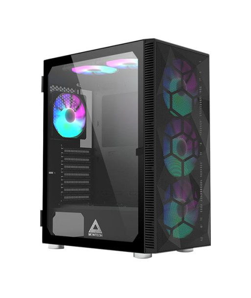 Case MONTECH X3 Mesh MidiTower Not included Colour Black X3MESH(B)