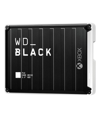 External HDD WESTERN DIGITAL P10 Game Drive 5TB USB 3.2 Colour Black WDBA5G0050BBK-WESN