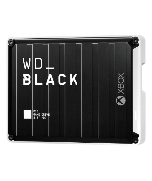 External HDD WESTERN DIGITAL P10 Game Drive 5TB USB 3.2 Colour Black WDBA5G0050BBK-WESN