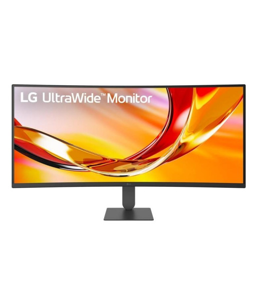 LCD Monitor LG 34" 3440 x 1440 pixels Wide Quad HD Native aspect ratio 21:9 Curved 34U640B-B