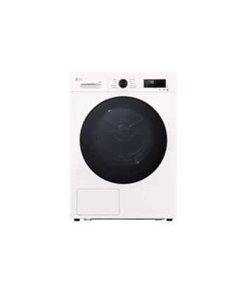 Сушилка LG, RHX1009NWB, Energy efficiency class C, Front loading, 9 kg, LED, Heat pump, Depth 66 cm, Wi-Fi, White