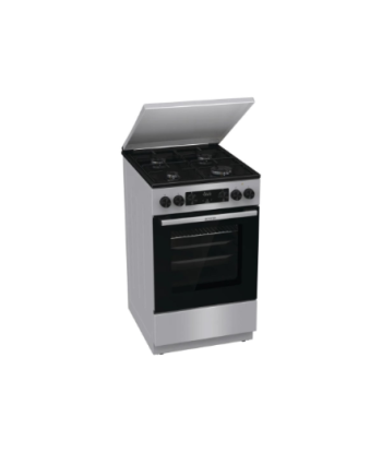 Pliit Gorenje GK5C42SJ, Hob type Gas, Oven type Electric, Grey, Width 50 cm, Grilling, Depth 59.4 cm, 62 L