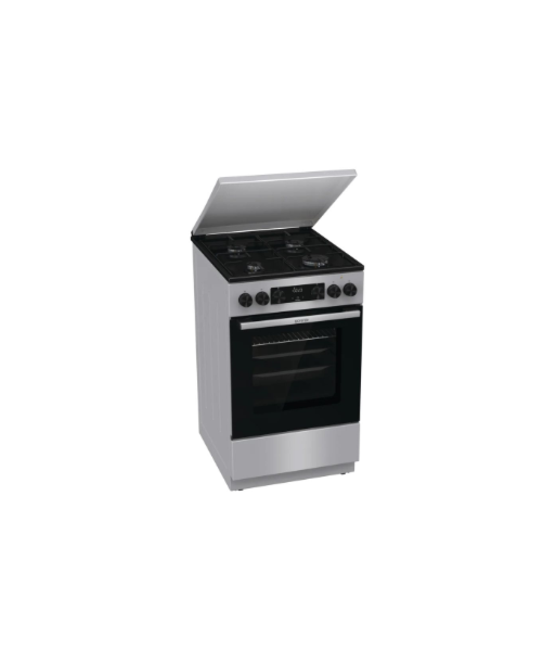 Pliit Gorenje GK5C42SJ, Hob type Gas, Oven type Electric, Grey, Width 50 cm, Grilling, Depth 59.4 cm, 62 L