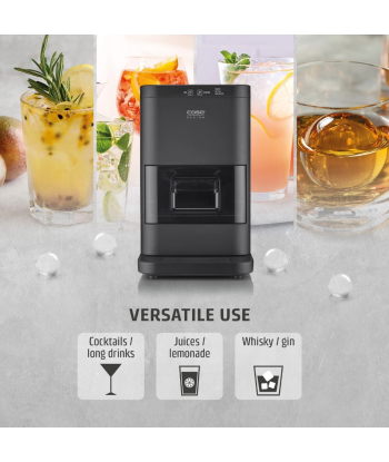 CASO IceBall Pro Ice Ball Maker, 130 W, 1.3 L, Matt Black