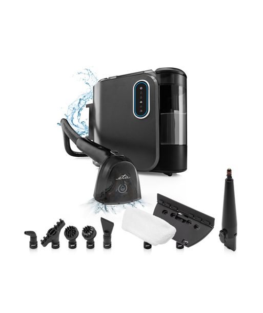 Пылесос ETA, Multipurpose Steam Cleaner, ETA721490000 Steam&Clean, 2000 W, Black, Water tank capacity 1.3 L