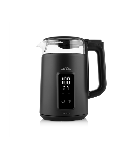 ETA Kettle, Elena ETA959590000, Electric, 2200 W, 1.7 L, Plastic, 360° rotational base, Black
