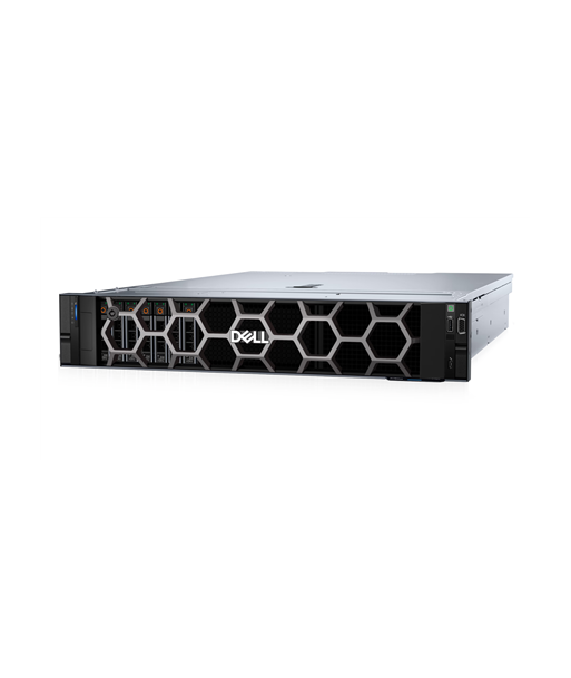 Dell PowerEdge, R760xs, Rack (1U), Intel Xeon, 1, Silver 4510, 12, 24, 2.4 GHz, 1x32GB/1x2.4TB, Up to 12x3.5", Hot-swap drive
