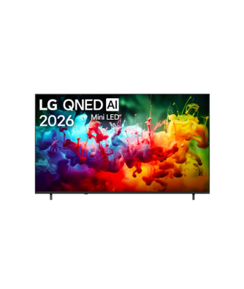 LG QNED 4K AI Mini LED TV, 85QNED70B3A, 85, Smart TV, webOS, UHD, Black