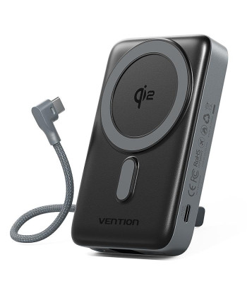 POWER BANK WRL 10000MAH 35W/GREY FKHH0 VENTION