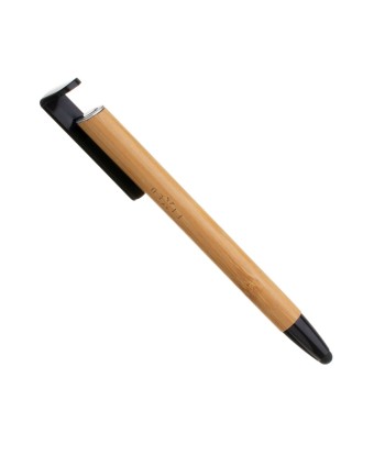 Fixed Pen With Stylus and Stand 3 in 1 Pencil, Bamboo