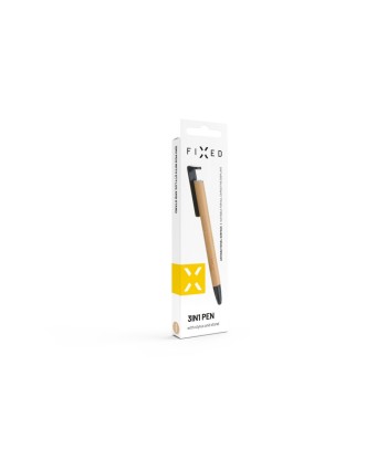Fixed Pen With Stylus and Stand 3 in 1 Pencil, Bamboo