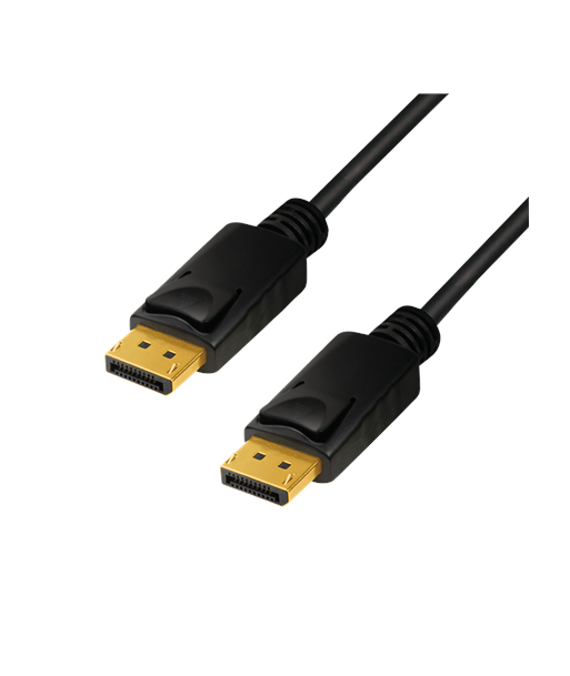 Logilink, DisplayPort Cable, CV0119, DP Male, DP Male, DP to DP, 1 m