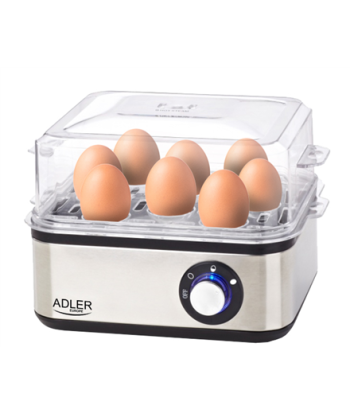 Adler, Egg boiler, AD 4486, Stainless steel, 800 W