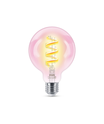 Philips Smart Philips Smart WiFi Filament Clear G95 RGB, E27, 6.3 W, Full colour