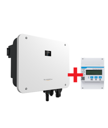 SUNGROW | Inverter Hybrid SH15T-V11_S 15kW 3MPPT + DTSU666-20 Smart Meter with 3x100A CT clamps | ASH00144