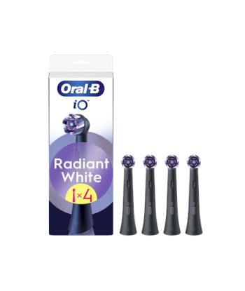 Oral-B, Replaceable toothbrush heads, iO Whitening, Heads, For adults, Number of brush heads included 4