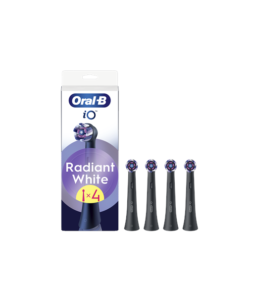 Насадки для зубной щетки Oral-B, iO Whitening, Heads, For adults, Number of brush heads included 4