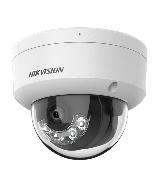 Hikvision, Smart Hybrid Light Fixed Network Camera, DS-2CD1143G2-LIU, Dome, 4 MP, 2.8mm/4mm, IP67, H.265+