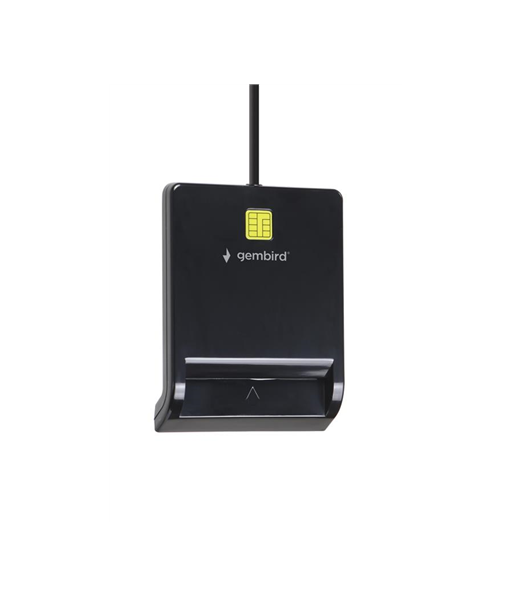 Gembird, USB smart card reader, Black, FD2-SCR, No