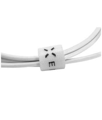 Fixed Data And Charging Cable With USB/USB-C Connectors 2 m, White