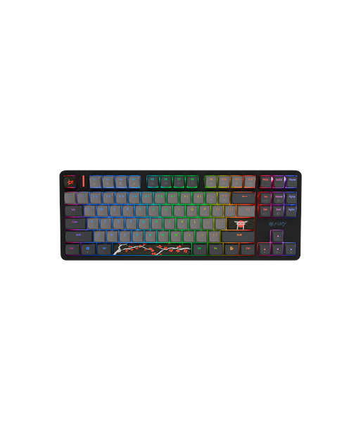 Fury Kanabo K6, Gaming Keyboard, Wired, US, Linear, Black/Gray