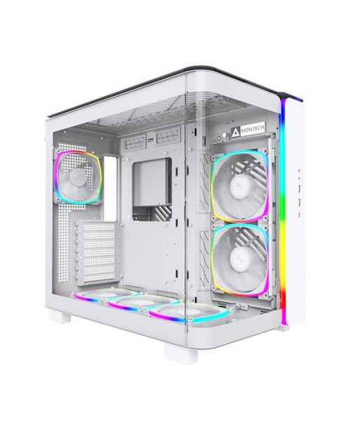 Case MONTECH KING 95 PRO (W) MidiTower Not included ATX MicroATX MiniITX Colour White KING95PRO(W)