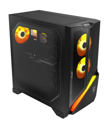 PC MSI Desktop AMD RyzenT 7 7800X3D 32 GB DDR5-SDRAM Storage SSD SSD 1 TB NVIDIA GeForce RTX 5070 Ti On board graphics AMD