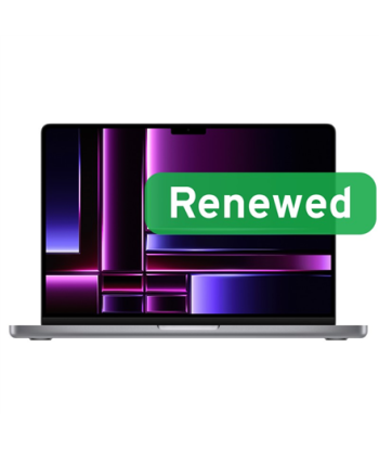 Apple Renewed Grade C, MacBook Pro (14-inch, 2023)‎ A2779, 14", 16 GB, SSD, 512 GB, Apple M2 Pro 10-core GPU, macOS, Keyboard