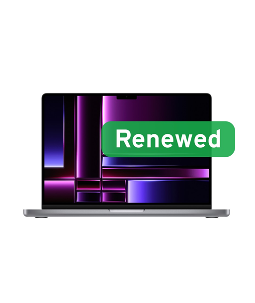 Apple Renewed Grade C, MacBook Pro (14-inch, 2023)‎ A2779, 14", 16 GB, SSD, 512 GB, Apple M2 Pro 10-core GPU, macOS, Keyboard