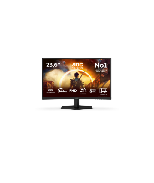 AOC C24G42FE 24“ 1920x1080/16:9/300 cd/m²/4ms/HDMI, DisplayPort, Headphone out | AOC