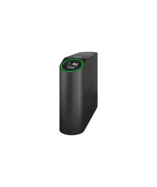 Schneider Electric Back-UPS Pro for Gaming, Tower, 230V, 4x Schuko ir 2x IEC C13 lizdai, RGB Light, Pure Sine Wave, Midnight