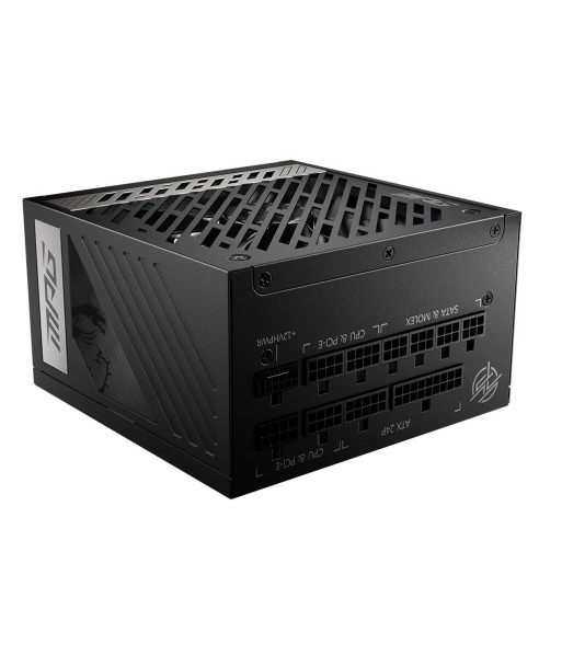 Power Supply MSI 1000 Watts Efficiency 80 PLUS GOLD PFC Active MPGA1000GPCIE5
