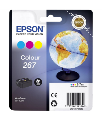 Tint Epson 267 Tri-colour | Ink | Cyan, Magenta, Yellow