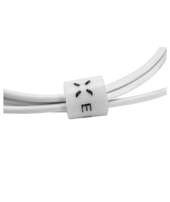 Fixed Data And Charging Cable With USB/lightning Connectors 1 m, White