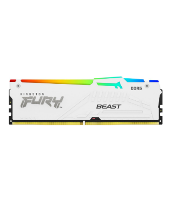 Kingston KF564C32BWEA-32 32GB 6400MT/s DDR5 CL32 DIMM FURY Beast White RGB EXPO | Kingston