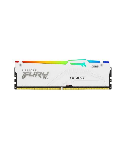 Kingston KF564C32BWEA-32 32GB 6400MT/s DDR5 CL32 DIMM FURY Beast White RGB EXPO | Kingston