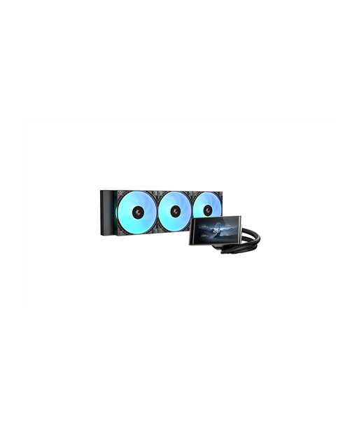 Deepcool LT360 VISION ARGB, Liquid Cooler, Black, Intel, AMD