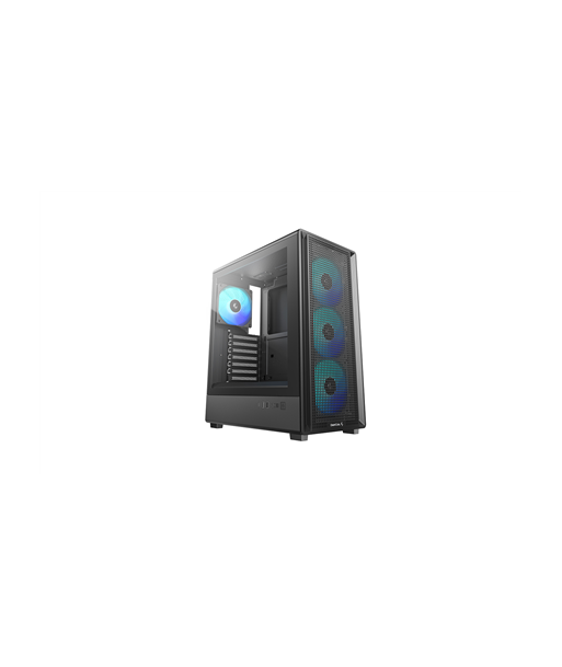 Deepcool Case, CC550 4F, Mid Tower, ATX PS2 (maximum length: 180 mm), Black