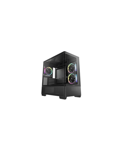 Deepcool Case, CG380U 3F, Micro ATX, Black