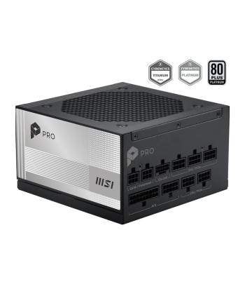 Power Supply MSI PRO A1000PL PCIE5 ATX PC 100 - 240 V 1000 W PROA1000PLPCIE5
