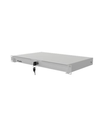 Lanberg 19" Drawer 1U/483x270 mm max load capacity up to 30 kg assembly, Grey | Lanberg