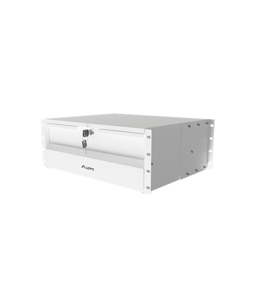 Lanberg 19" Drawer 4U/483x360 mm max load capacity up to 90 kg 4 point assembly, Grey | Lanberg