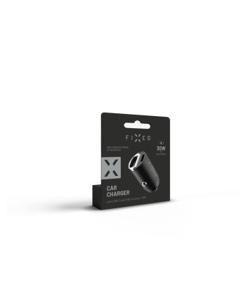 Fixed Car Charger Fast Charging 30W - Black